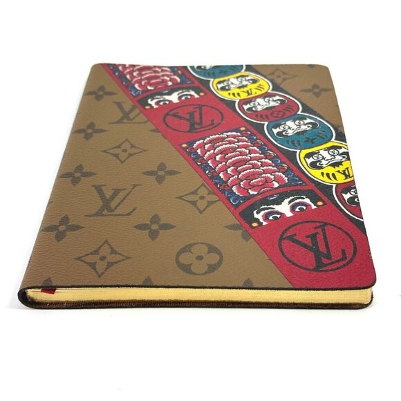 LOUIS VUITTON Kaye Clemence Daruma Kansai Yamamoto Notebook Unused - Picture 11 of 13